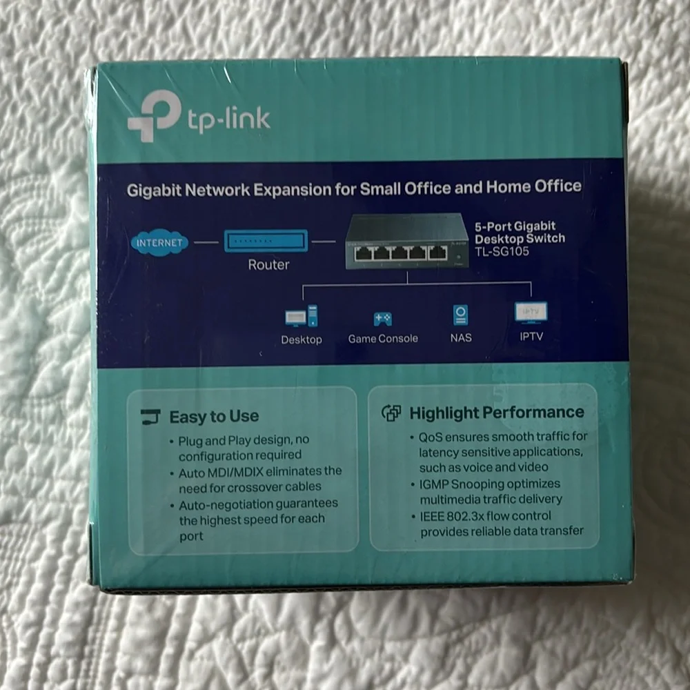 tp-link 5-Port Gigabit Desktop Switch